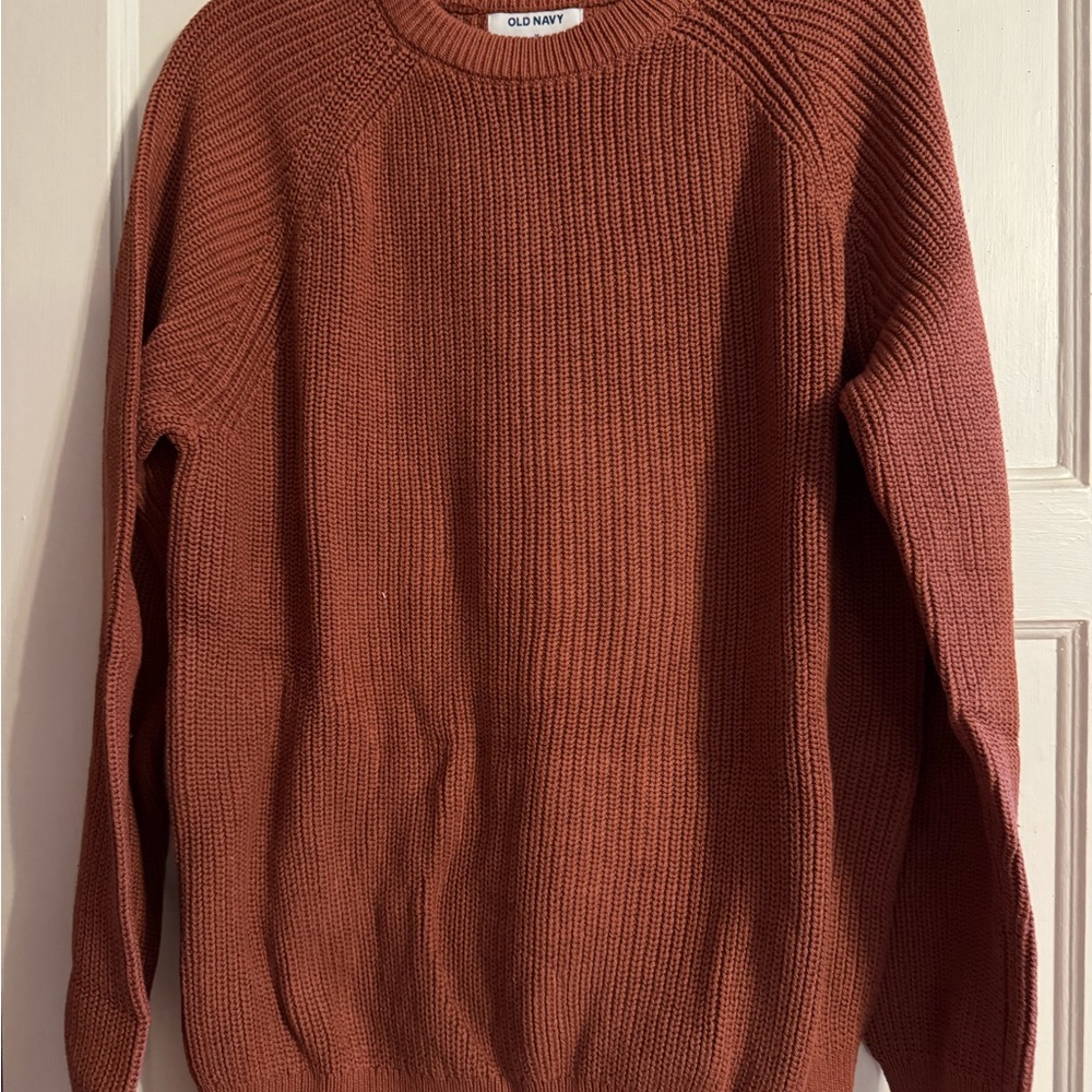 Old Navy Men's Brick Crewneck Sweater
